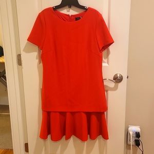 Tahari Red Mini Dress